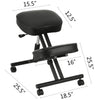 VEVOR Ergonomic Kneeling Cushion Chair Stool - Homebound Essentials