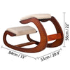 VEVOR Ergonomic Kneeling Cushion Chair Stool - Homebound Essentials