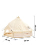 VEVOR Ultimate 4 - Season Canvas Bell Pop Up Tent - Homebound Essentials