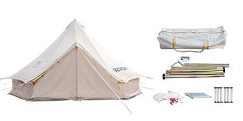 VEVOR Ultimate 4 - Season Canvas Bell Pop Up Tent - Homebound Essentials