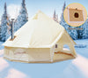 VEVOR Ultimate 4 - Season Canvas Bell Pop Up Tent - Homebound Essentials