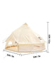 VEVOR Ultimate 4 - Season Canvas Bell Pop Up Tent - Homebound Essentials