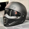 Vintage Retro Iron Man Motorcycle Full Helmet - Homebound Essentials