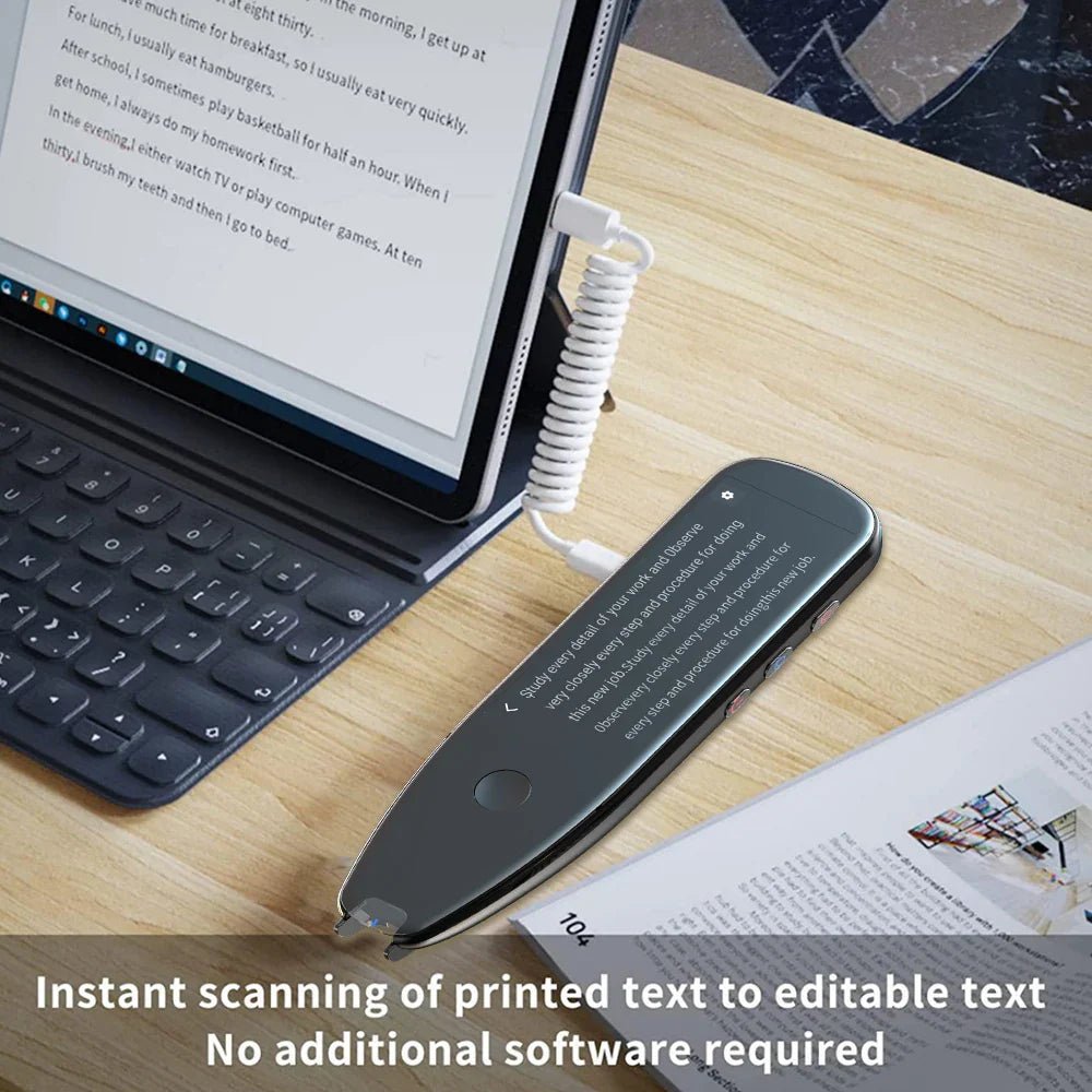 Vormor X5Pro - Collins Electronic Smart Pen | Voice Translation | Android 8.0 | Multilingual Intercom - Homebound Essentials