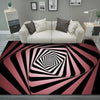 VortexVista: 3D Geometric Optical Illusion Rug - Homebound Essentials