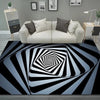 VortexVista: 3D Geometric Optical Illusion Rug - Homebound Essentials