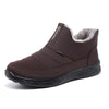 Winter Slip - on Fur Outdoor Snow Boots - Homebound Essentials