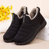 Winter Slip - on Fur Outdoor Snow Boots - Homebound Essentials