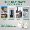 Wireless Doorbell Chime - 300 Meters Long Range, Waterproof Outdoor Home Door Bell - Homebound Essentials