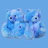 Women Teddy Bear Plush House Night Slippers - Homebound Essentials