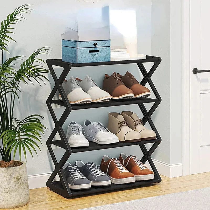 X - Tidy: Multi - functional Space - Saving Shoe Rack Cabinet - Homebound Essentials