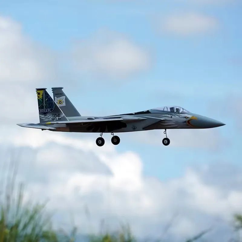 Xfly F - 15 Dual 40mm Ducted RC Fighter Jet | Remote - Controlled Aircraft Model | Collectible RC Plane - Homebound Essentials