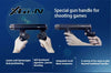 XGUN USB Light Gun / Gyro Gun Hybrid in SMG Form Factor with Gamepad | PS4, PS5 & PC Compatible - Homebound Essentials