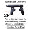 XGUN USB Light Gun / Gyro Gun Hybrid in SMG Form Factor with Gamepad | PS4, PS5 & PC Compatible - Homebound Essentials