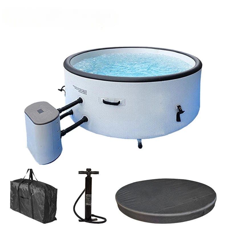 ZenJet Luxury Spa Oasis - Portable Hot Tub for 4 - 6 Adults, 110 - 140 Bubble Jets - Homebound Essentials