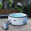 ZenJet Luxury Spa Oasis - Portable Hot Tub for 4 - 6 Adults, 110 - 140 Bubble Jets - Homebound Essentials