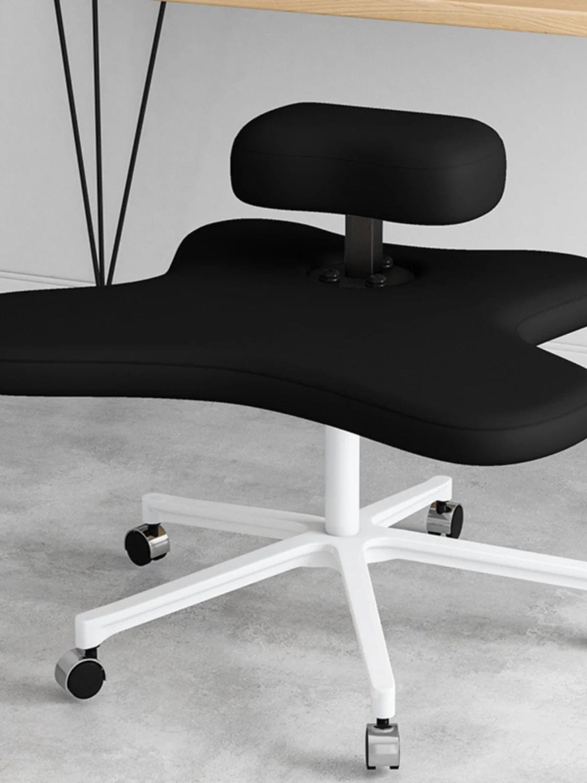 ZenSquat: Ergonomic Kneeling Chair - Enhance Posture | Productivity | Ideal for Yoga Lovers | Fitness Enthusiasts, Back, Leg Pain Relief, Meditation | Home Office Desk Chair - Homebound Essentials